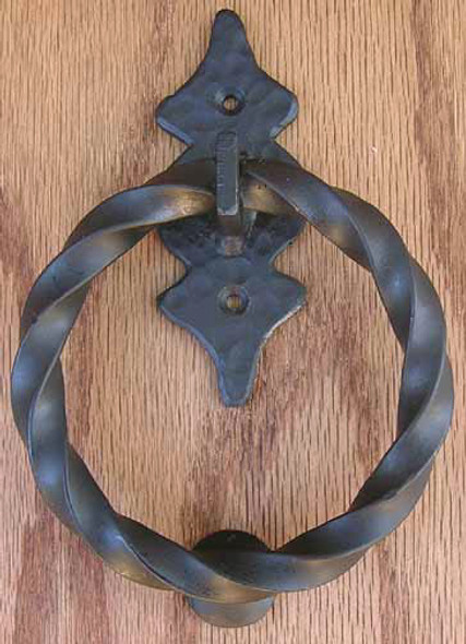 Hand Forged Metal Door Knocker Wrought Iron Hardware Door Knocker