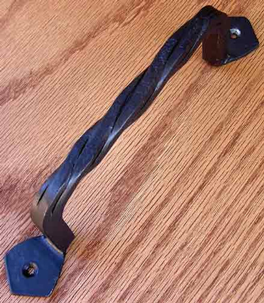 Agave Ironworks Hammered Square Bar Pull