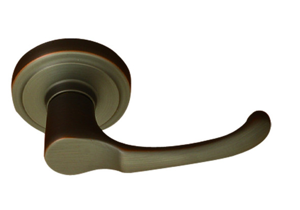 Oil Rubbed Bronze Diamond Heights Door Lever- Better Home Products