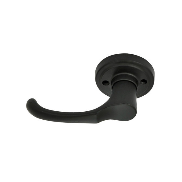 Matte Black Diamond Heights Left Hand Dummy Lever Matte Black Diamond Heights Left Hand Dummy Lever