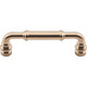 Brixton Pull 5 1/16 Inch (c-c) - Honey Bronze Interior Modern Shed Kitchen Bathroom Door Metal Knob Lock Hardware