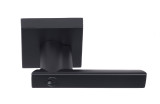 Matte Black Santa Cruz Reversible Entry Lever (91511DB) by Better Home Products. Sold by Complete Home Hardware. Franklin, TN