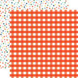 Summertime: Picnic Gingham 12x12 Patterned Paper