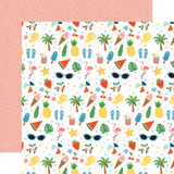 Summertime: Sunshiny Day 12x12 Patterned Paper