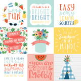 Summertime: 4x4 Journaling Cards 12x12 Patterned Paper