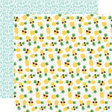 Summertime: Pineapples 12x12 Patterned Paper