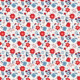 America: Liberty Floral 12x12 Patterned Paper