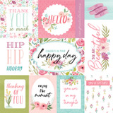 Flora No. 3: Bright Journaling Cards 12x12 Patterned Paper