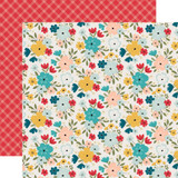 Farmhouse Kitchen: Farmhouse Floral 12x12 Patterned Paper