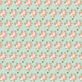 Our Wedding: Bridal Bouquet 12x12 Patterned Paper