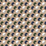 Football: Helmets 12x12 Patterned Paper