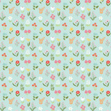 Welcome Spring: 3x4 Journaling Cards 12x12 Patterned Paper