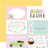Welcome Easter: 6x4 Journaling Cards 12x12 Patterned Paper