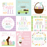 Welcome Easter: 4x4 Journaling Cards 12x12 Patterned Paper
