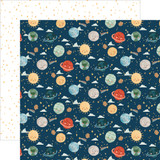 Welcome Baby Boy: Planets 12x12 Patterned Paper