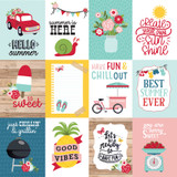 A Slice of Summer: 3x4 Journaling Cards 12x12 Patterned Paper