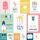 Pool Party: Multi Journaling Cards 12x12 Patterned Paper