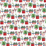 God Bless America: Patriotic Pots 12x12 Patterned Paper God Bless America: Patriotic Pots 12x12 Patterned Paper