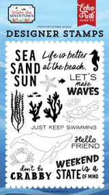 Under Sea Adventures: Make Waves 4x6 Stamp Set