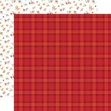 Fall: Patch Plaid 12x12 Patterned Paper