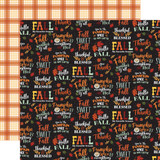 Welcome Autumn: Fall Sweet Fall 12x12 Patterned Paper