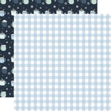 Winter: Winter Gingham 12x12 Patterned Paper