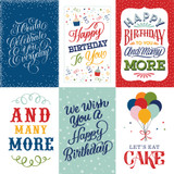Birthday Salutations: 4x6 Journaling Cards 12x12 Patterned Paper