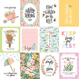 My Favorite Spring: 3x4 Journaling Cards 12x12 Patterned Paper