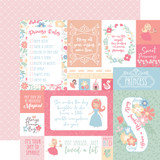 Our Little Princess: Multi Journaling Cards 12x12 Patterned Paper