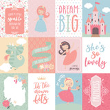 Our Little Princess: 3x4 Journaling Cards 12x12 Patterned Paper