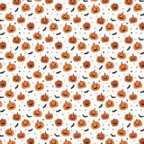Spooky: Carved Pumpkins 12x12 Patterned Paper