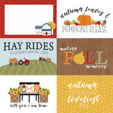 Fall Fever: 6x4 Journaling Cards 12x12 Patterned Paper