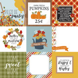 Fall Fever: 4x4 Journaling Cards 12x12 Patterned Paper