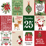 The Magic Of Christmas: 3x4 Journaling Cards 12x12 Patterned Paper