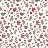 Santa Claus Lane: Holiday Treats 12x12 Patterned Paper
