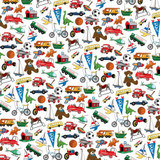 Little Boy:  Treasured Toys 12x12 Patterned Paper Little Boy:  Treasured Toys 12x12 Patterned Paper