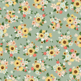Homemade: Floral Clusters 12x12 Patterned Paper