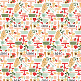 Homemade: Let's Eat 12x12 Patterned Paper Homemade: Let's Eat 12x12 Patterned Paper