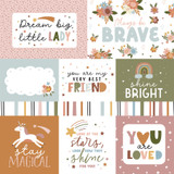 Dream Big Little Girl: Journaling Cards 12x12 Patterned Paper