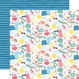 Sun Kissed: Summer Fun 12x12 Patterned Paper