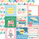 Sun Kissed: 4x4 Journaling Cards 12x12 Patterned Paper