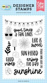 Sun Kissed: Good Times and Tan Lines Stamp Set
