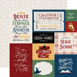 Wizards And Company: Multi Journaling Cards 12x12 Patterned Paper