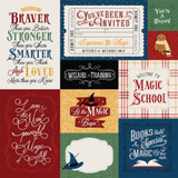 Wizards And Company: Multi Journaling Cards 12x12 Patterned Paper