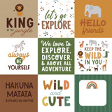 Little Explorer: 4x4 Journaling Cards 12x12 Patterned Paper