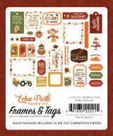 I Love Fall Frames & Tags