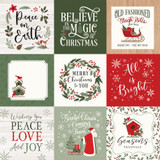 Christmas Time: 4x4 Journaling Cards 12x12 Patterned Paper