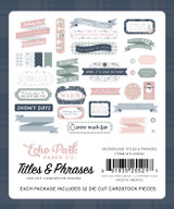Winterland Titles & Phrases
