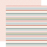 Good To Be Home: Home Sweet Home Stripes 12x12 Patterned Paper
