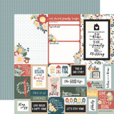 Good To Be Home: Multi Journaling Cards 12x12 Patterned Paper